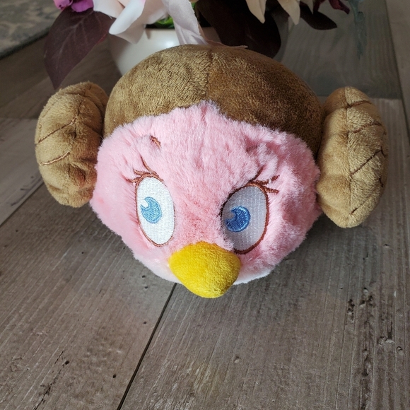 Angry Birds Star Wars Limited Edition Princess Leia Plush 6" 2012 EUC NWOT - Picture 10 of 10